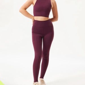 Sage Girlfriend Collective Compressive Pocket Legging XS